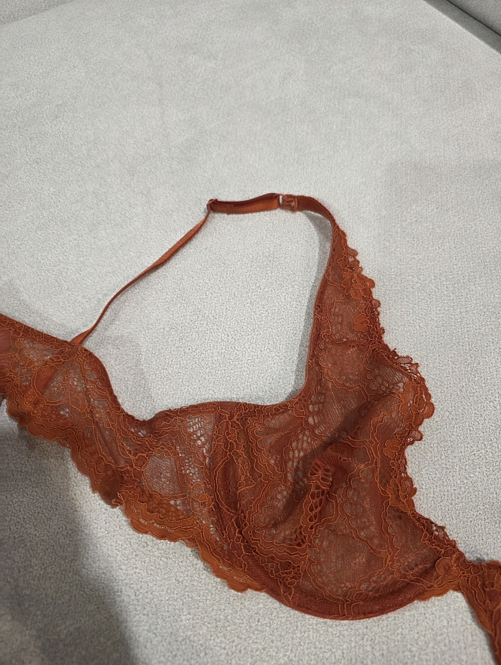 FREE PEOPLE Intimately Lace Plunge BRA - Picture 7 of 16